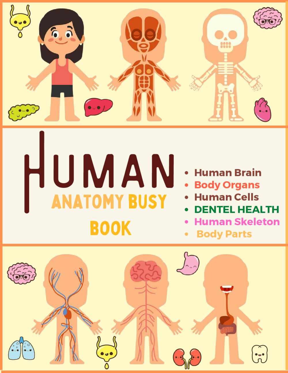HUMAN ANATOMY BUSY BOOK